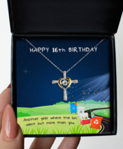 Necklace For Daughter, 16th Birthday Jewelry Gifts, Sweet 16 Gifts for  - £40.05 GBP
