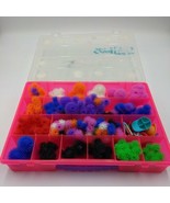 Buchems! Alive!, Collection of BUNCHEMS with pink organizer container.  - $244.42 MXN