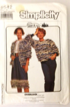 Simplicity 9512 Pullover Top  Pull On Skirt  Loose Fitting Jacket  Size ... - £6.76 GBP