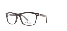 OGA MOREL Matte Black Patterned Eyeglasses 2953S BG023 54mm French Design - £76.29 GBP