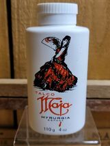  VINTAGE MYRURGIA ESPANA SPAIN MAJA TALCO TALCUM POWDER 4oz 110g - $73.50