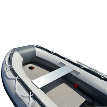 BRIS 8.2 ft Inflatable Boat Pontoon Dinghy Raft Boat With Air-deck Floor image 4