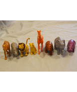 Set of 8 Plastic Zoo Safari Animals - $29.99