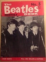 The Beatles Monthly Book Magazine No 8 March 1964 Vintage - $24.00