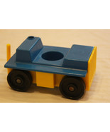 Vintage Fisher Price Little People Blue Tram Truck #993 - $6.99