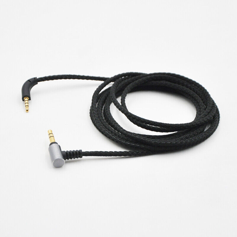 Replace Nylon Audio Cable For B&amp;W Bowers &amp; Wilkins P9 Signature headphones  			
