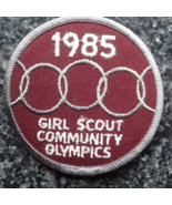RARE Girl Scout Patch - Girl Scout Community Olympics 1985 - $50.53 CAD