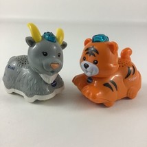 VTech Go Go Smart Wheels Animals Goat Tiger Smart Point 2pc Lot Learning... - $28.66