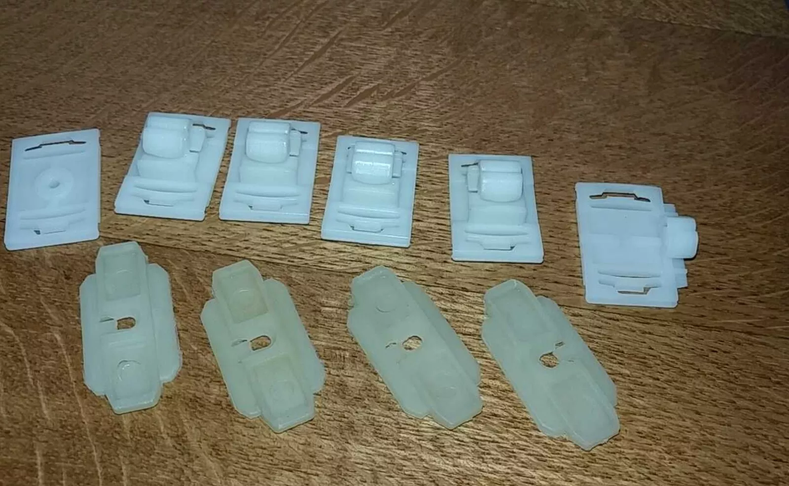 Audi 100 91-94 Rear door mouldings clips (10pcs) - $66.95 CAD