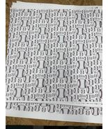 11 Sheets Heat Transfer Vinyl Baseball Print HTV Craft Press Film Clothing - $18.05