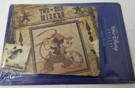 Two Gun Mickey Mouse Pad Walt Disney Gallery Sealed NOS - £18.87 GBP