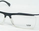 Look 4241 C517 Negro / Transparente Único Gafas Marco 56-15-120mm Italia - $149.64 CAD