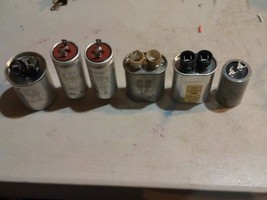 7VV96 6PK ASSORTED CAPACITORS, ALL TEST OK, ALL ARE VERIFIED, VERY GOOD ... - $13.99