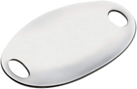 Nambe Alloy Metal Pebble Handled Serving Tray, 14&quot;, Oven Safe - Silver - £98.05 GBP