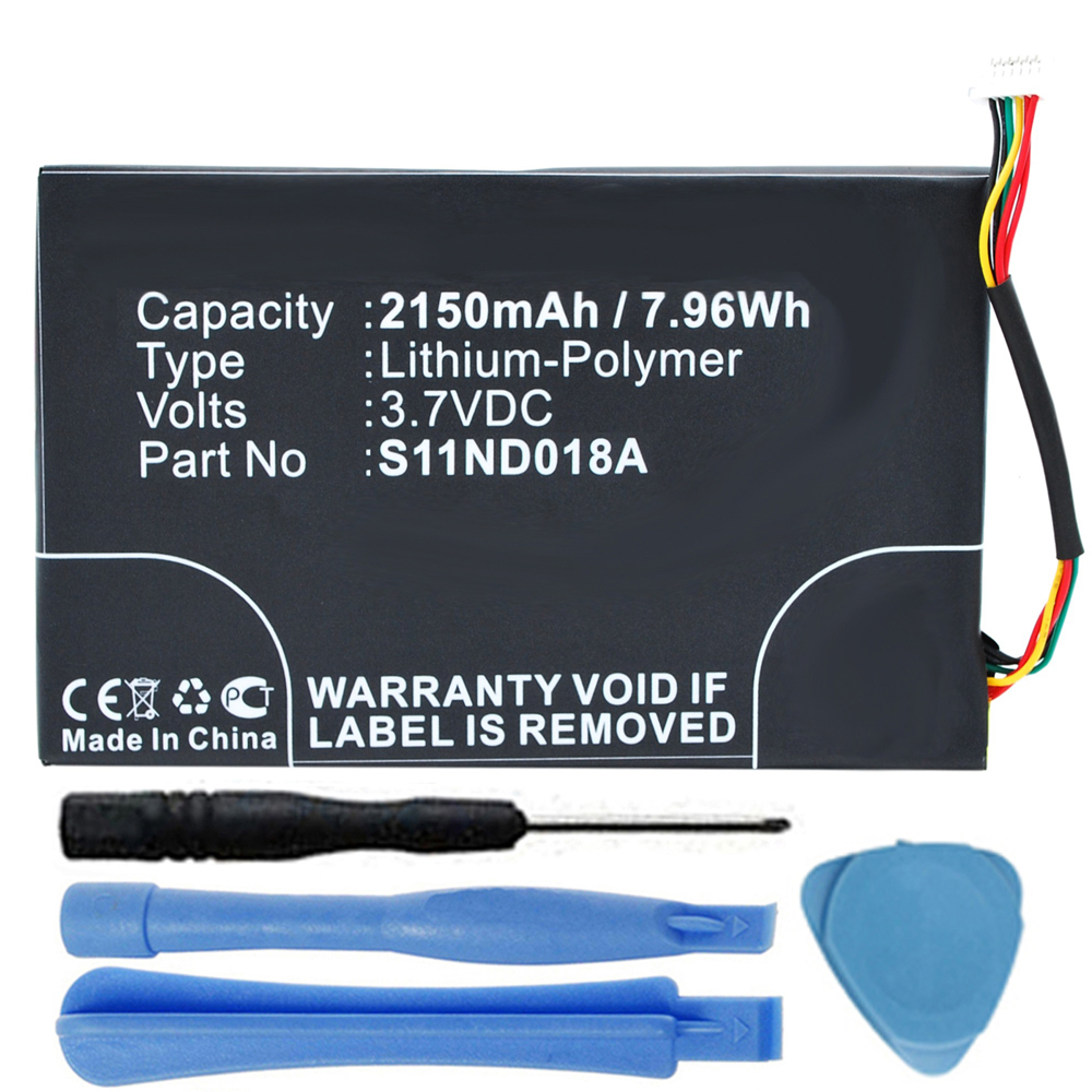 MLP305787 S11ND018A Battery for Barnes & Noble BNRV300 BNTV350 Nook Simple Touch - $11.95