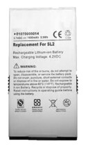 1615mAh AE737173025076 Battery for Sirius Stiletto 2 SL2 XM SL2PK1 01070... - $261.85 MXN