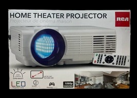 RCA RPJ116 Home Theater Projector (White) 150" - $73.25