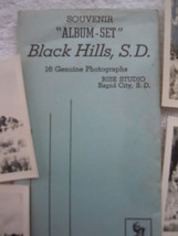 Vintage Souvenir Album Set Back Hills South Dakota 16 Genuine Photo - $7.99