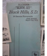 Vintage Souvenir Album Set Back Hills South Dakota 16 Genuine Photo - $7.99