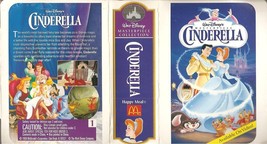 Walt Disney&#39;s Masterpiece Cinderella Figure McDonald&#39;s Happy Meal -1995 #1 - £3.93 GBP