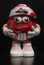 M&M'S Red Mini's Candy Dispenser with Striped Stocking Hat - BNIP - $10.00