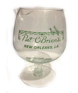 Vintage Original Pat O&#39;Briens of New Orleans Glass Brandy Snifter w/ Spout - £16.52 GBP