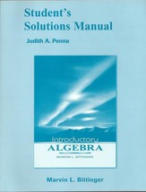 Student&#39;s Solutions Manual: Introductory Algebra [Mar 05, 2006] Bittinge... - $20.00