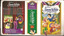 1995 Walt Disney&#39;s Masterpiece Snow White and the Seven Dwarfs Figure McDonald&#39;s - £2.73 GBP
