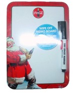 Santa Coca Cola Coke Mini Wipe Off Memo Board - £5.11 GBP