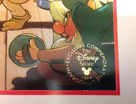 Walt Disney Snow White Seven Dwarfs Exclusive Commemorative Lithograph - 1994 - £16.47 GBP