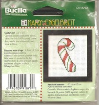 Plaid Bucilla Mary Engelbreit Bucilla Counted Cross Stitch Kit Candy Cane - 2.5&quot; - £3.95 GBP