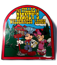 Wilderness Lodge Villas Disney Vacation Club 2001 Mickey Rail Road Clothes Pin - £35.92 GBP