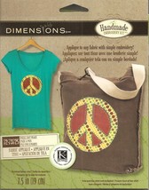Dimensions Crafts Polka Dot Peace Handmade Embroidery Embellishment Kit - £8.25 GBP