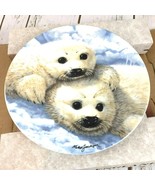 Royal Grafton Baby Seals Collectors Plate Mike Jackson Numbered COA Box VTG - $17.46