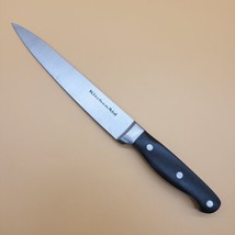 KitchenAid Chefs Knife 8&quot; Blade Black Handle 3 Rivets - £9.40 GBP