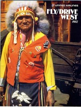 United Airlines Fly Drive West Driving Tours Booklet 1982 - $24.72