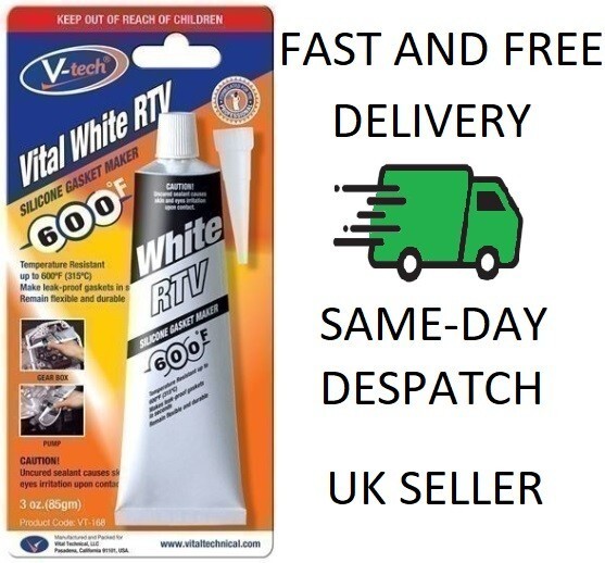 Vital White RTV Silicone Gasket Maker 85g - TH51 - $7.44