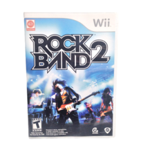 Rock Band 2 Nintendo Wii 2008 Video Game Music MTV Tested Working Game Only - £9.84 GBP