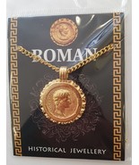 Westair - Roman Historical Jewellery - Caesar Gold Coin Pendant - £6.96 GBP