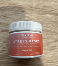 NextEvo Naturals Ashwagandha Stress Relief Support 60 Gummies NEW - £9.65 GBP