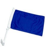 AES 12x18 Solid Royal Blue Advertising Double Sided Car Vehicle 12&quot;x18&quot; ... - $283.30 MXN