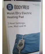 Heating Pad LARGE ELECTRIC 3 Heat Settings DRY &amp; MOIST 9&#39; cord for PAIN ... - $14.99