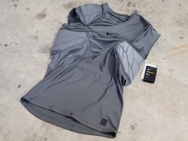 Nike HyperStrong 4 Pads Compression Gray Football Shirt AQ0759-021 Men XXXL 3XL - £36.61 GBP