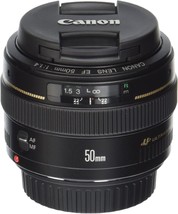 Canon Ef 50Mm F/1.4 Usm Standard &amp; Medium Telephoto Lens For Canon Slr, Renewed - £257.54 GBP
