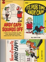 Smythe 3 ANDY CAPP collections &#39;60s &amp; &#39;70s 100s of strips - £13.58 GBP