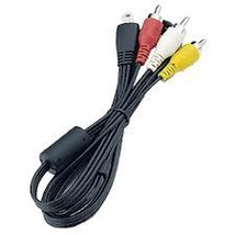 Avc Dc400 St Av Audio/Video Rca Cable For Canon Power Shot &amp; Eos Cameras - $7.95