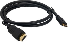 HTC-100 Mini C HDMI to HDMI Cable for Canon Cameras &amp; Camcorders - £3.10 GBP