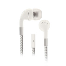 [Pack Of 2] Industries HM650: Cord Plus Stereo Earbuds with in-line Mic In White - £20.07 GBP