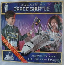 New Vtg 90s Create A Space Shuttle Adventures In Outer Space Building Toy Nib - £71.43 GBP