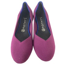 Rothys The Flat Womens Ballet Flats Size 9 Purple Slip On Shoes - £34.45 GBP